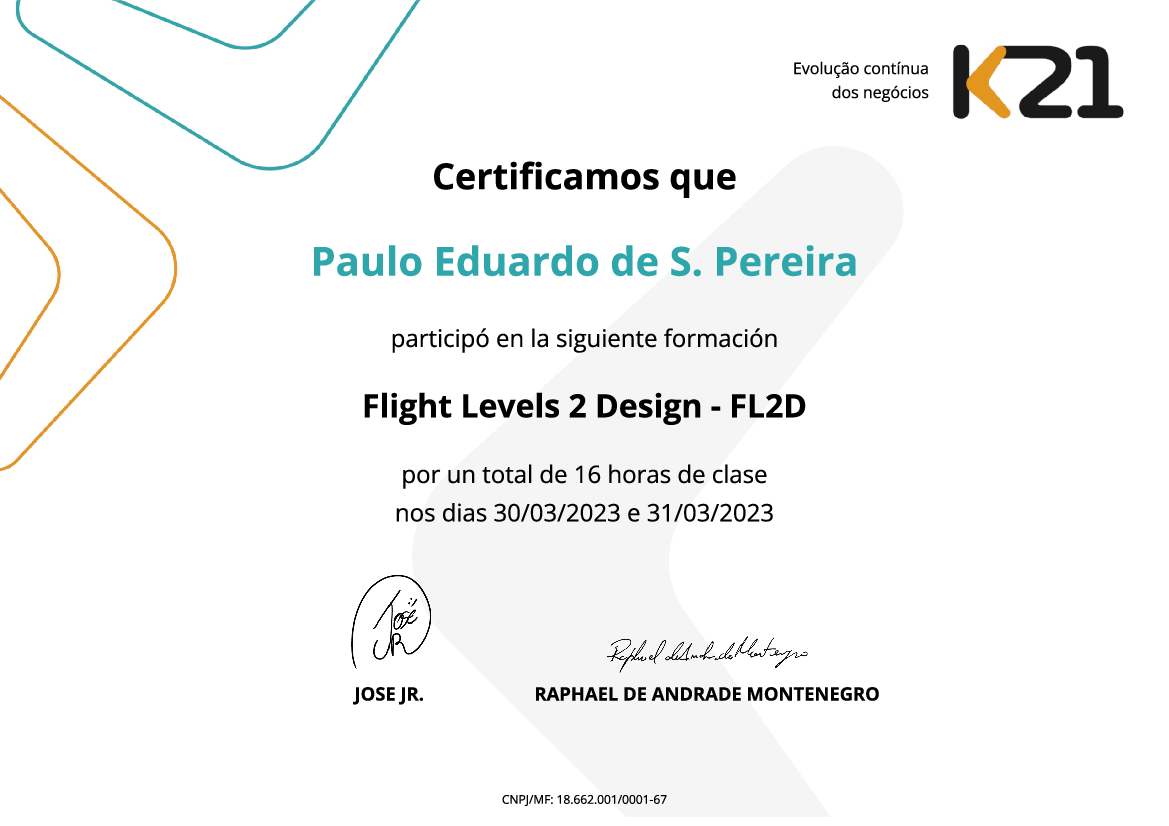 Certificado K21